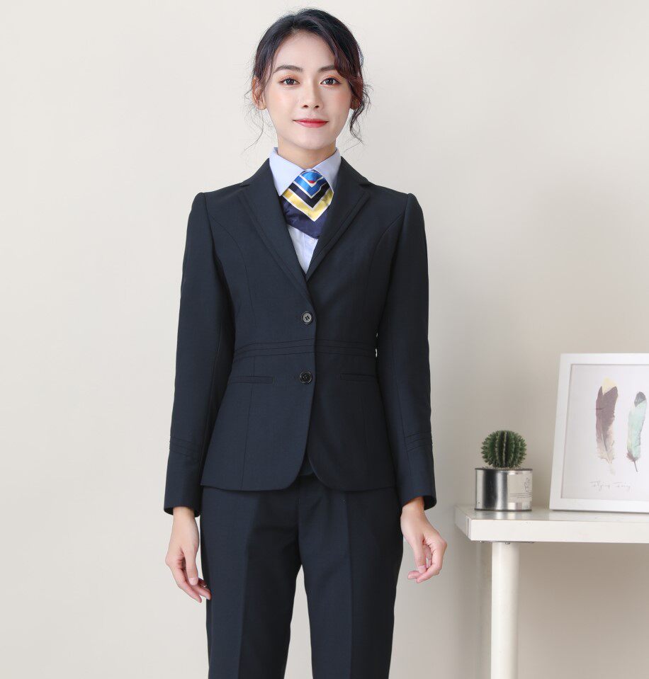 邮政西装储蓄银行藏青青色制服工装职业装工作服西服西装