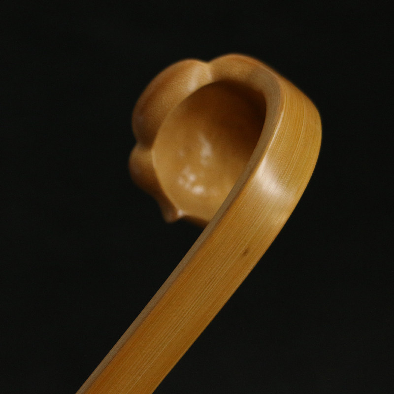 纯手工精工雕刻制作老玉竹如意手把件把玩摆件竹雕收藏文玩竹器竹