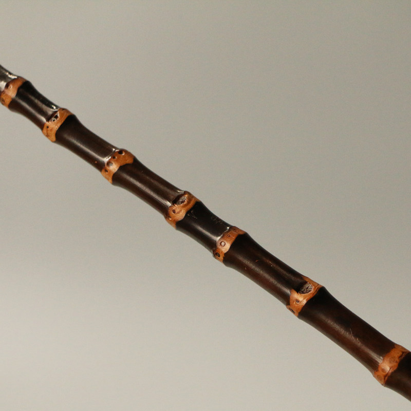 手工精工制作紫竹鞭根牛角痒痒抓痒神器把玩竹编