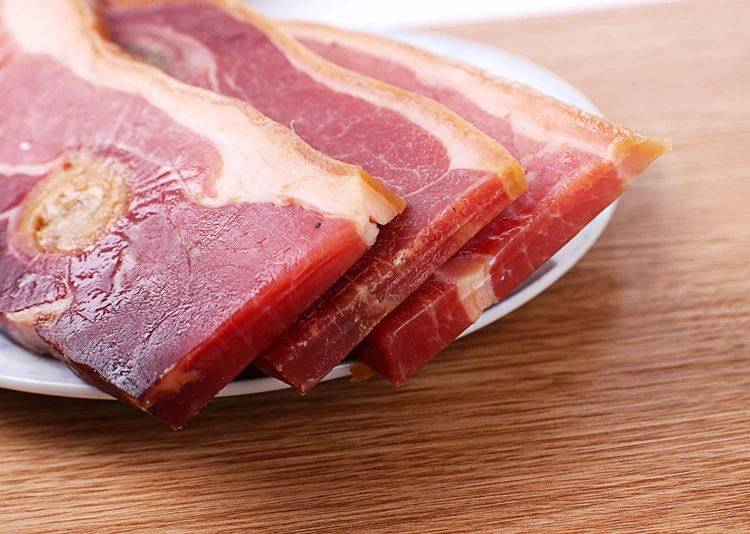 火腿正宗金华分割切片肉塑盒2斤年货送礼礼盒火腿