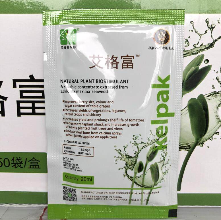 南非开普艾格富果软化剂抑制果梗硬化化剂海藻新型肥料