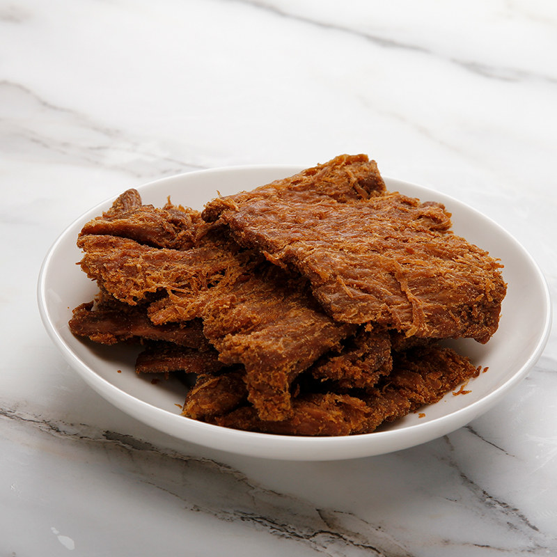素莲酱卤牛肉干105g寺院素食斋菜佛家纯素食品豆制品素肉零食小吃