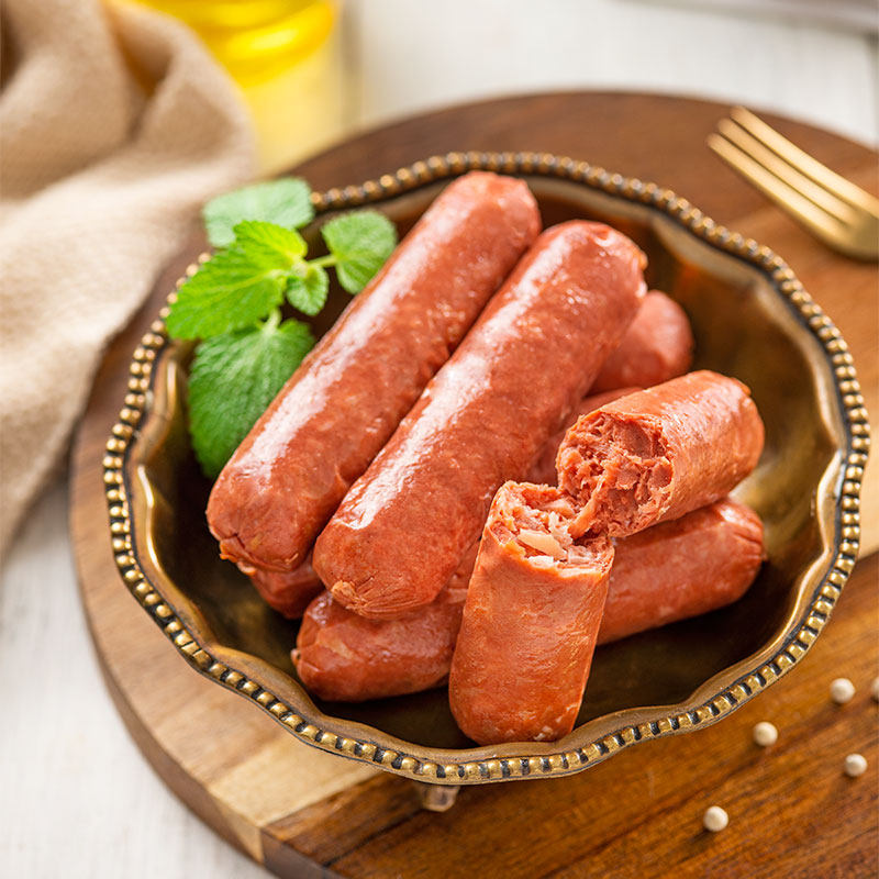 品素腊肠200g素食斋菜佛家纯素食品豆制豆制品素肉
