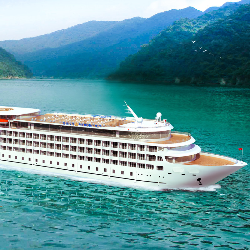 豪华游轮长江三峡豪华游重庆宜昌总统六七八号境内邮轮