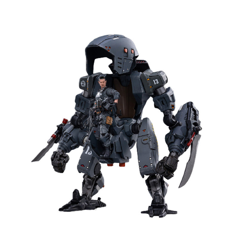 暗源冲锋可动机甲作战火锤joytoy突击蛇鲨诺斯手办