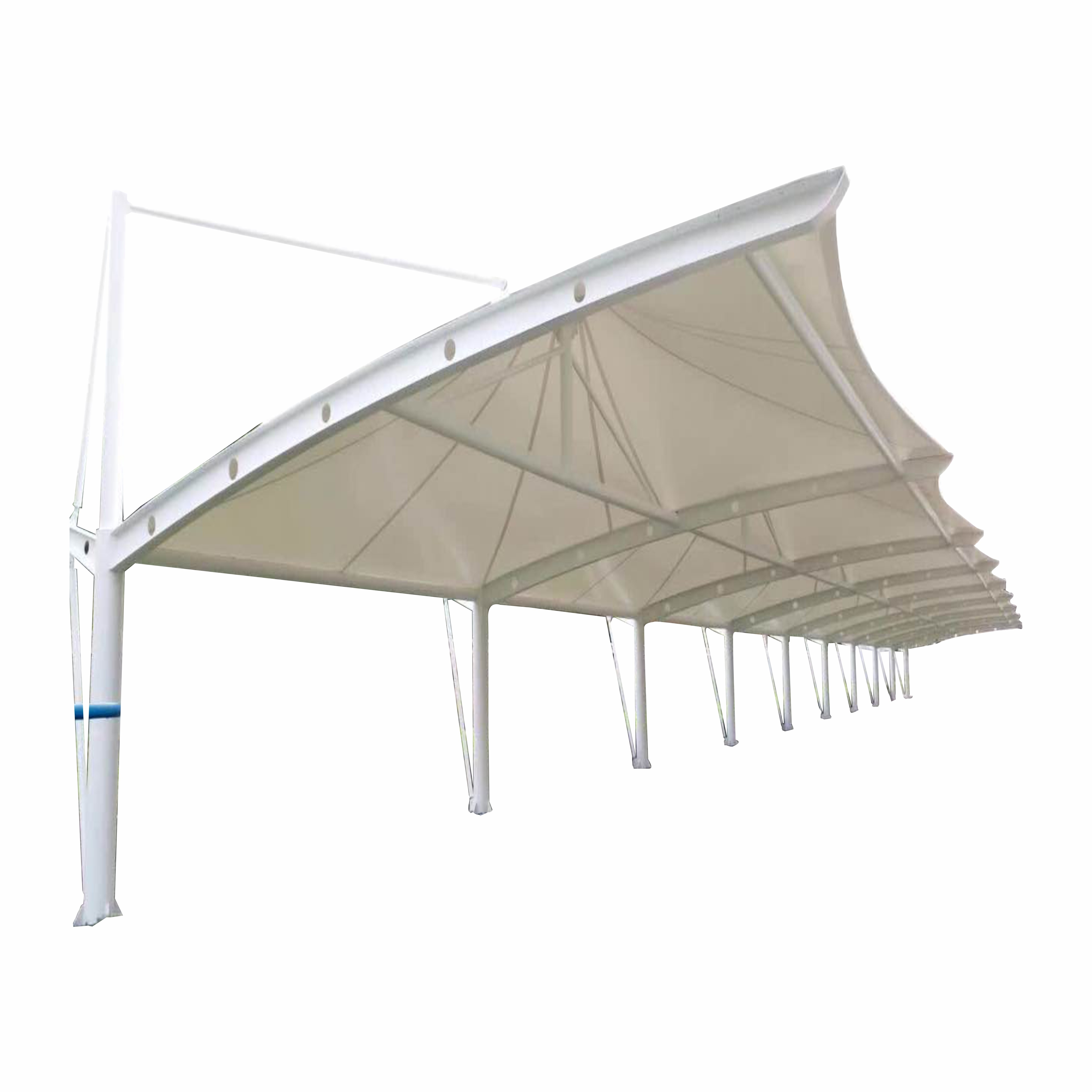 杭州膜结构汽车停车棚 腊结构雨棚轿车棚 膜结构帐篷遮阳雨棚特价