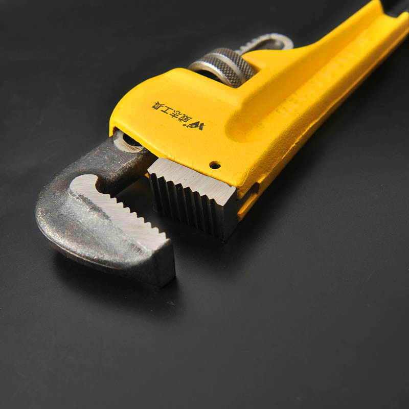 管钳修拧水管专用工具快速板钳两用万能板手水暖工管钱管丝管口钳