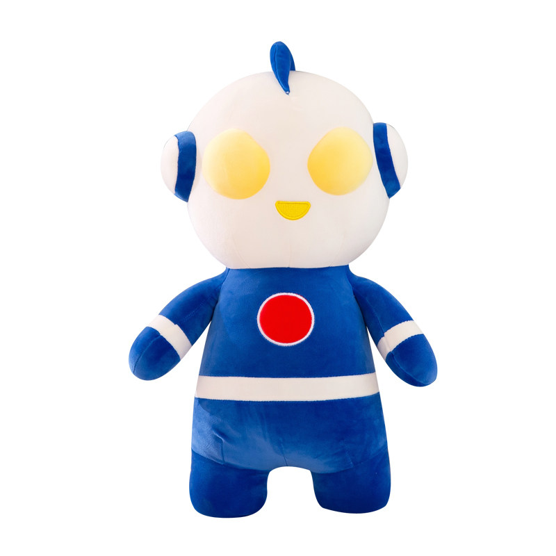 奥特曼公仔毛绒玩具咸蛋超人布娃娃玩偶睡觉抱枕男孩男孩儿毛绒布艺类