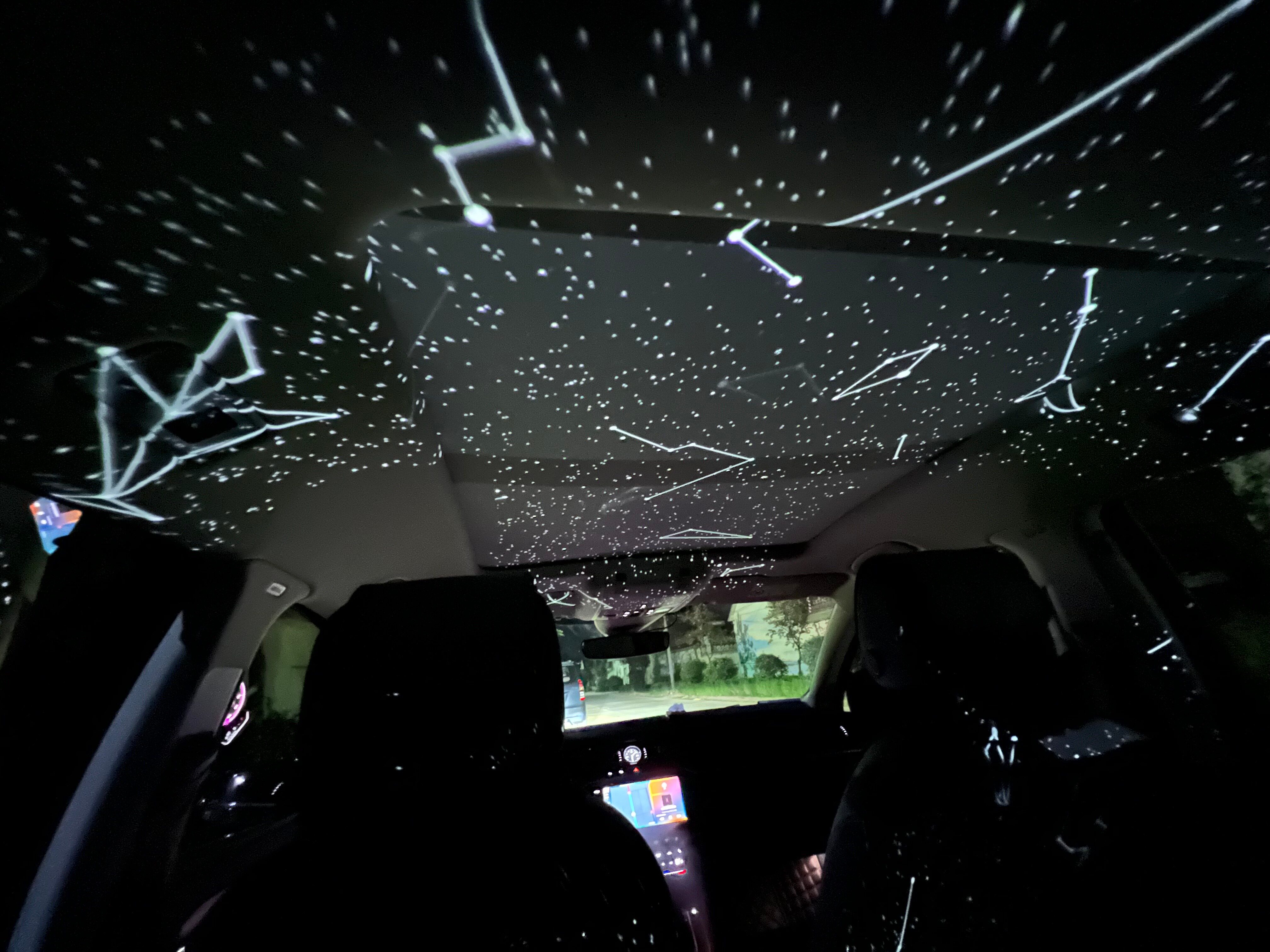 汽车车载车顶车内星空投影仪生日氛围灯礼圣诞节氛围灯