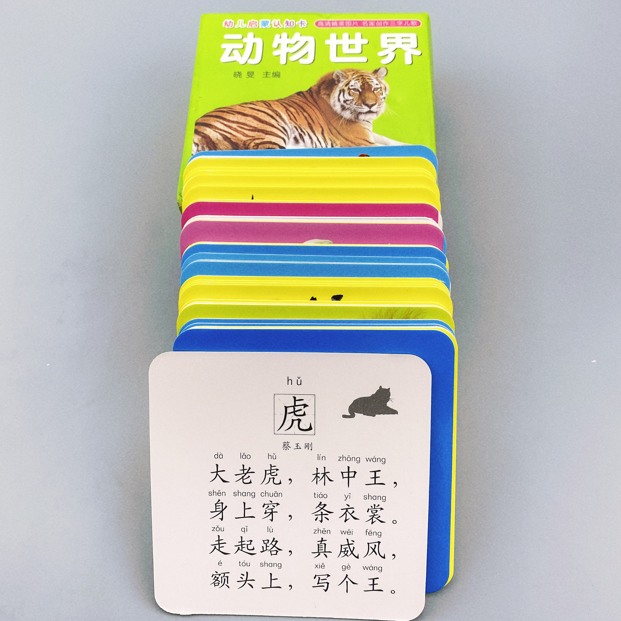 动物看图物品认识学前启蒙认字123岁图片野生动物启蒙认知书