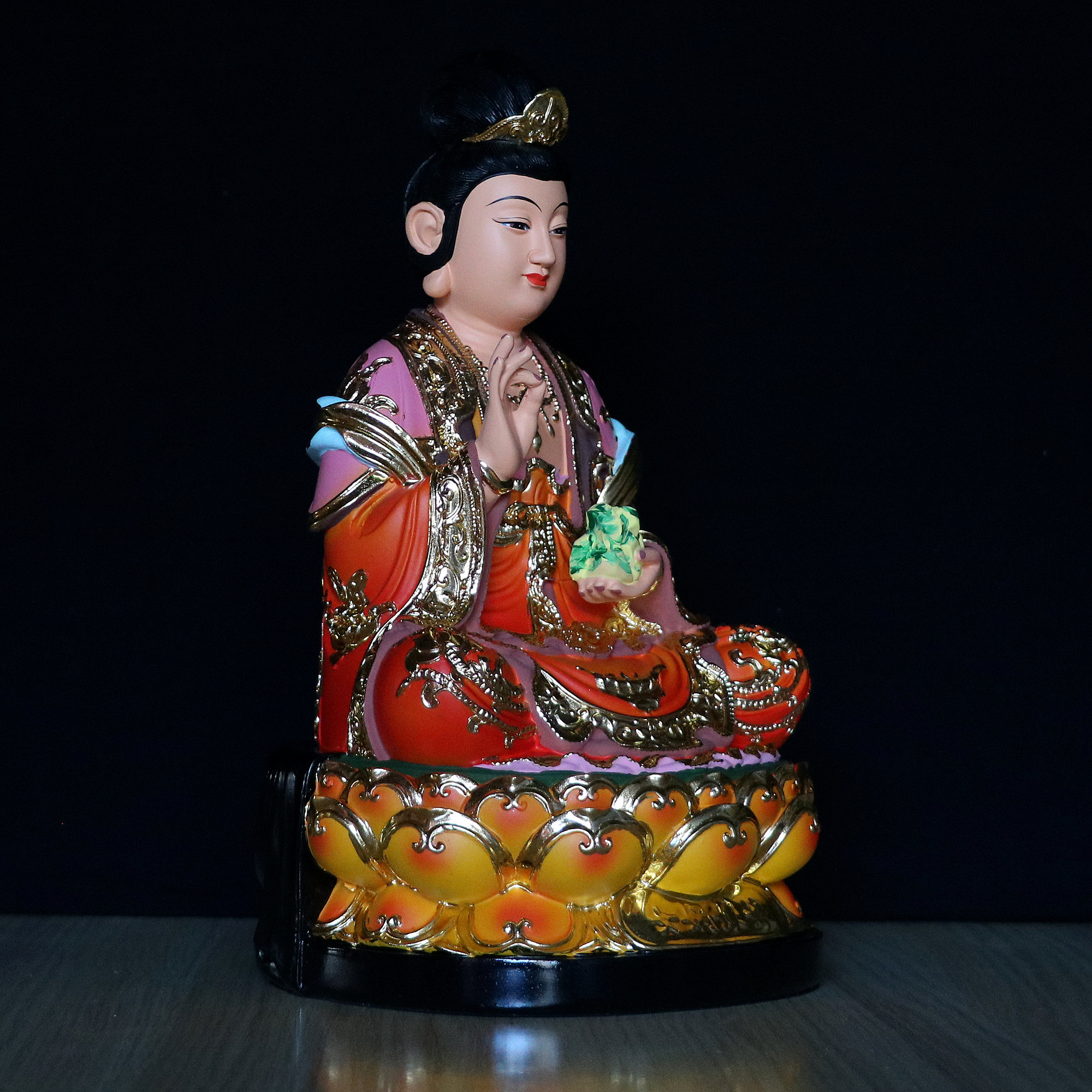 包邮女娲娘娘神像补天皇女创世女神大地之母摆件