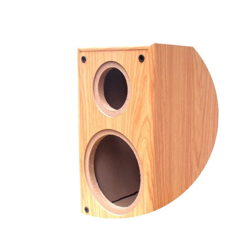 音响箱体空箱实木6.5寸低音4高音发烧书架汽车音箱定制定做空箱