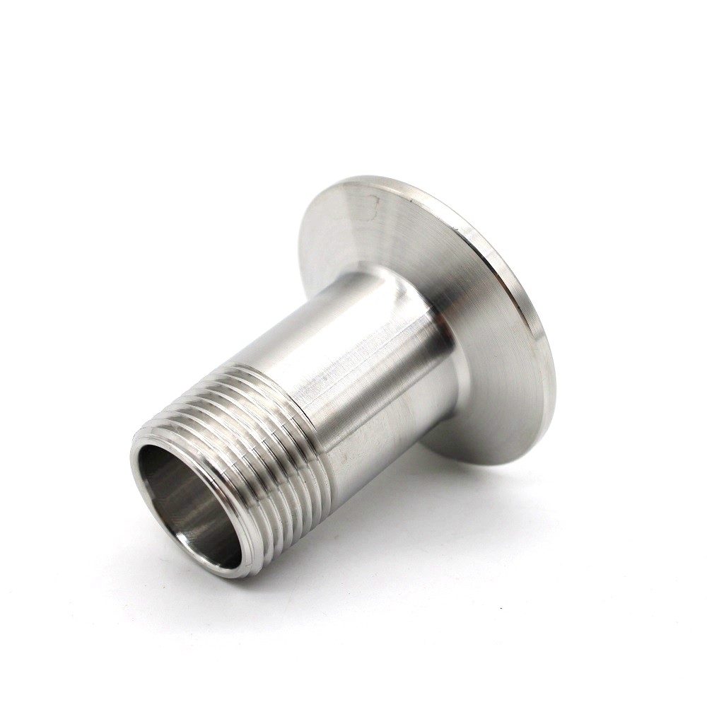 卡盘接头纹丝外螺卡箍外丝快装不锈钢品级生食接头