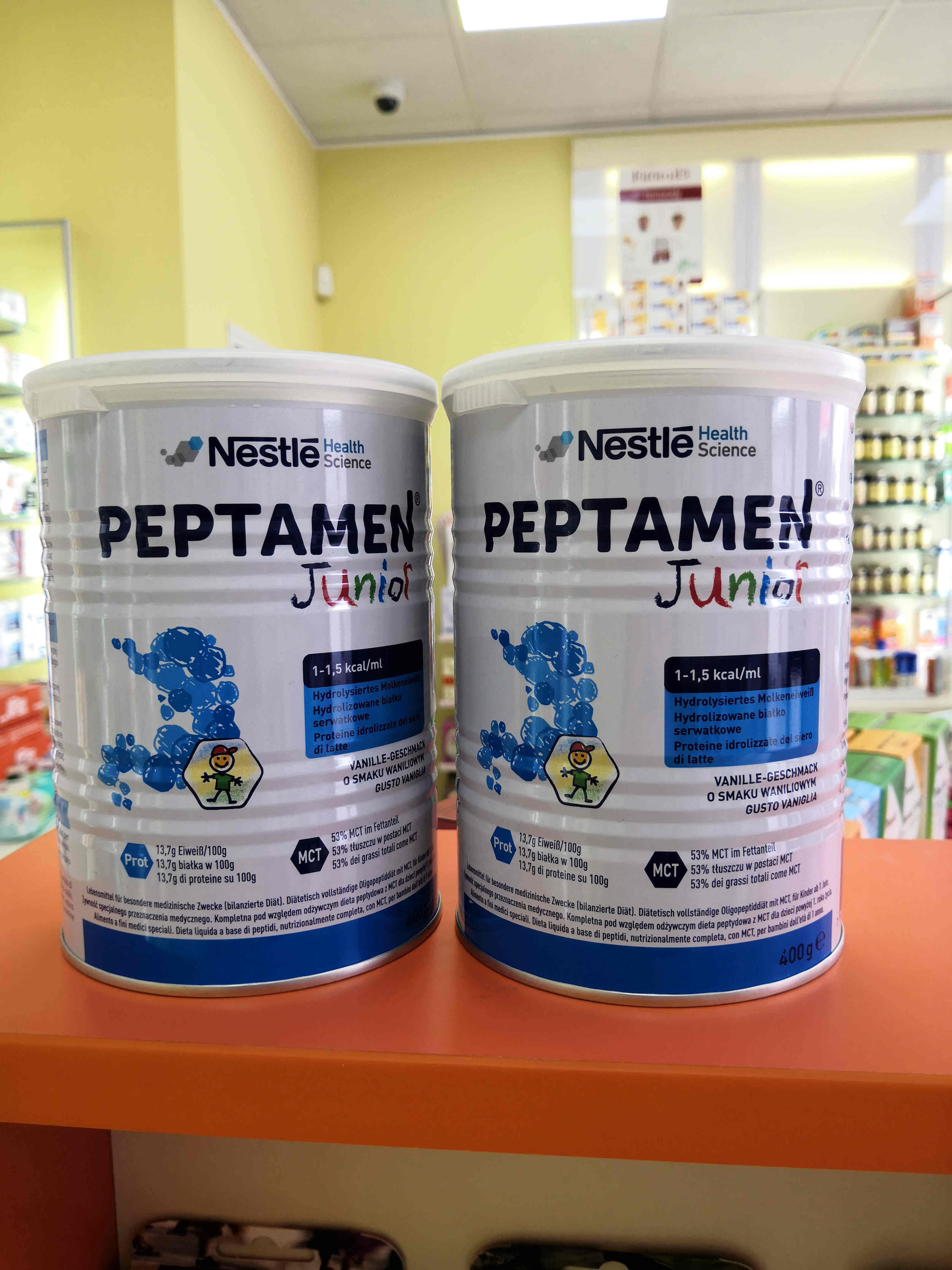 雀巢肽能欧版深度水解蛋白奶粉400g乳糖营养防腹泻