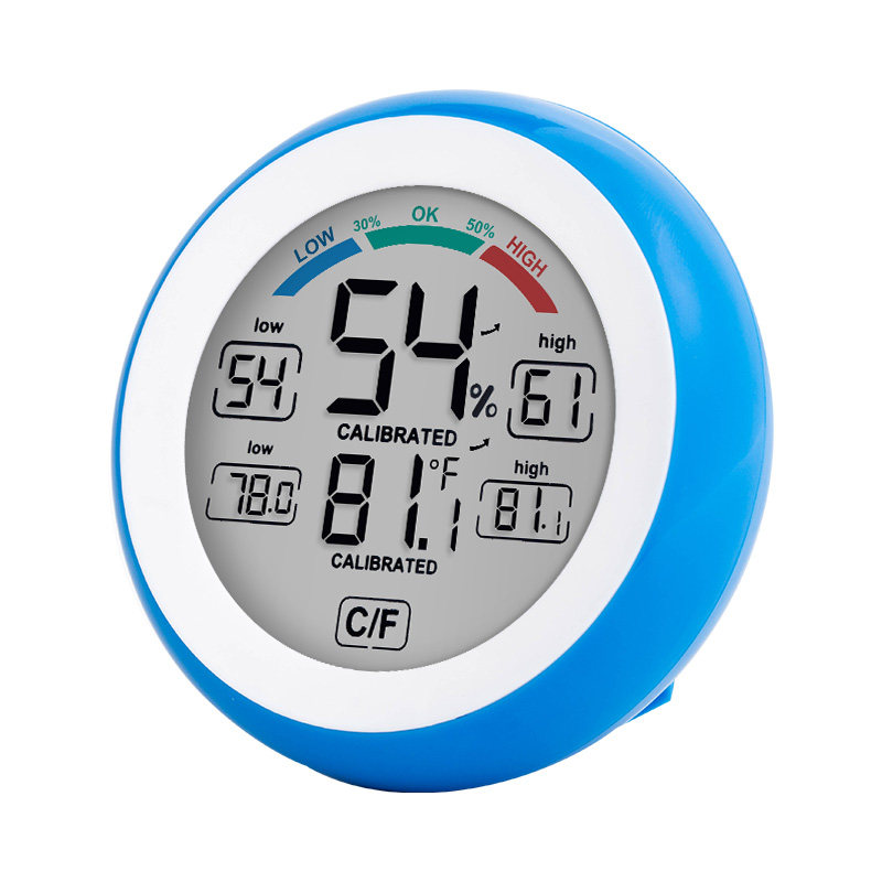 欧达时触屏电子温湿度湿度计家用儿童房室室温计高电子温湿度计