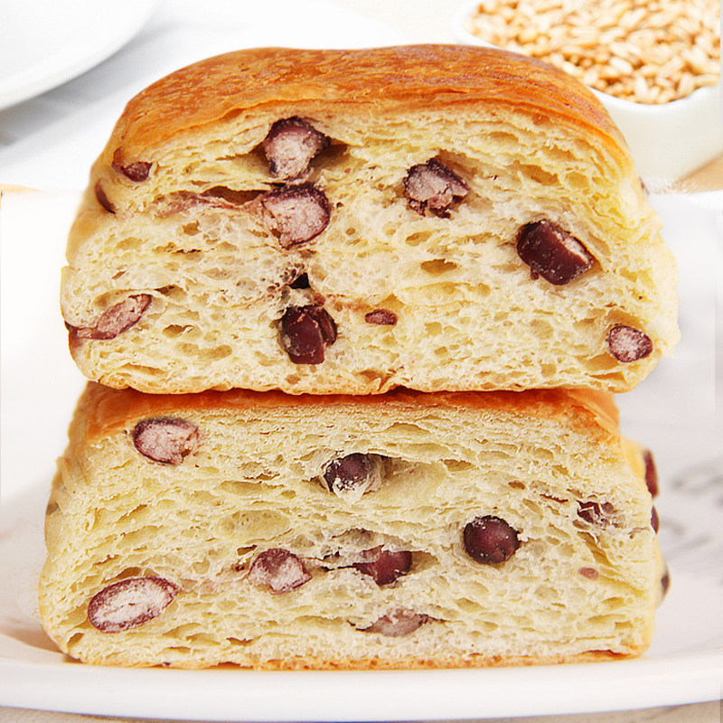 红豆面包整箱手撕糖精食品千层酥蛋糕点老年人传统中式糕点