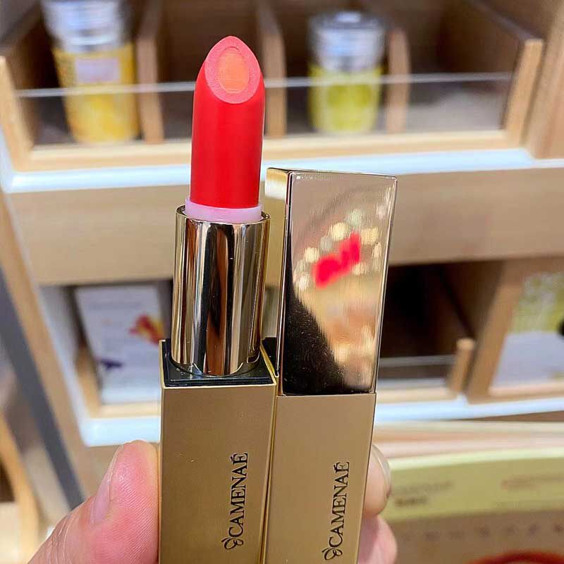 玫瑰双色嘉媚乐精油口红唇膏多色可选半哑持色唇膏