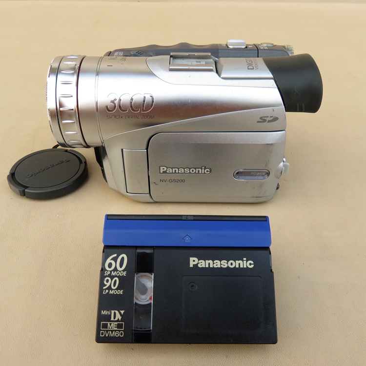 panasonic松下nvgs200gc3ccd数码摄像机minidv磁带录像采集机