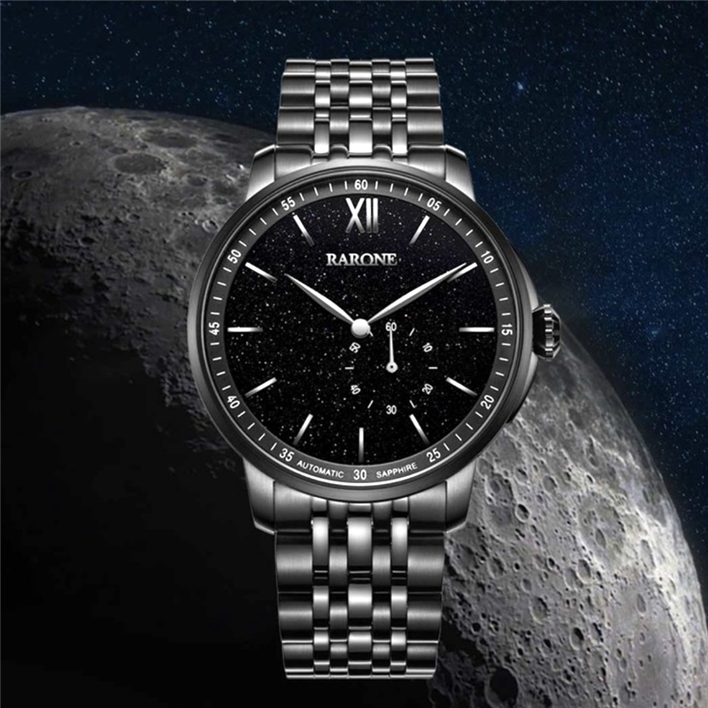 手表雷诺银河银河系系列商务全自动机械机械手8801029国产腕表