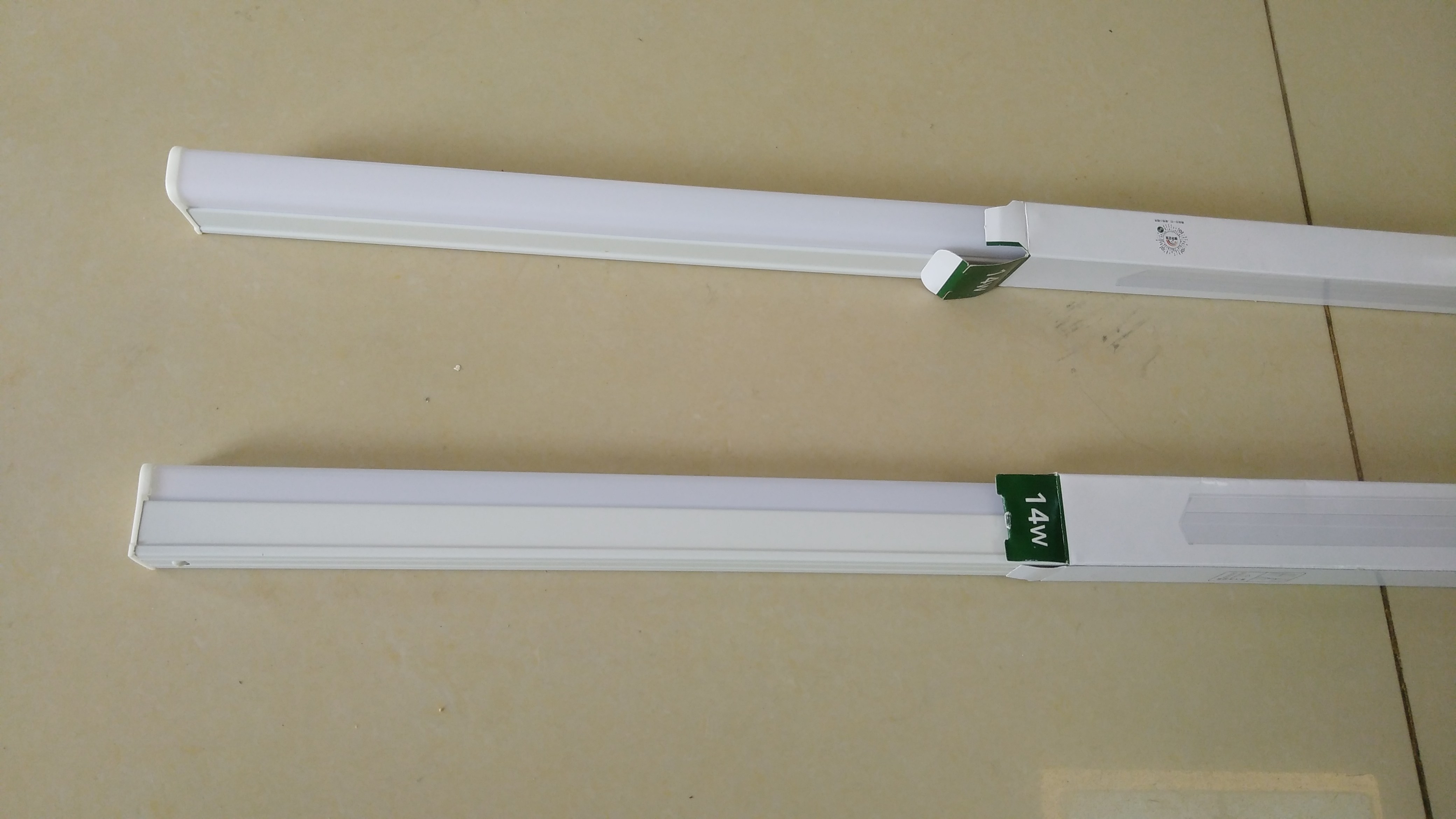 信华顺冠ledt5一体化支架灯可串联14w90cm18w120cm6500k灯具配件