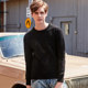 Plush thick sweater men's youth winter round neck warm bottoming sweater low-neck winter men's dad Plush thick sweater men's youth winter round neck warm bottoming sweater low-neck winter men's dad