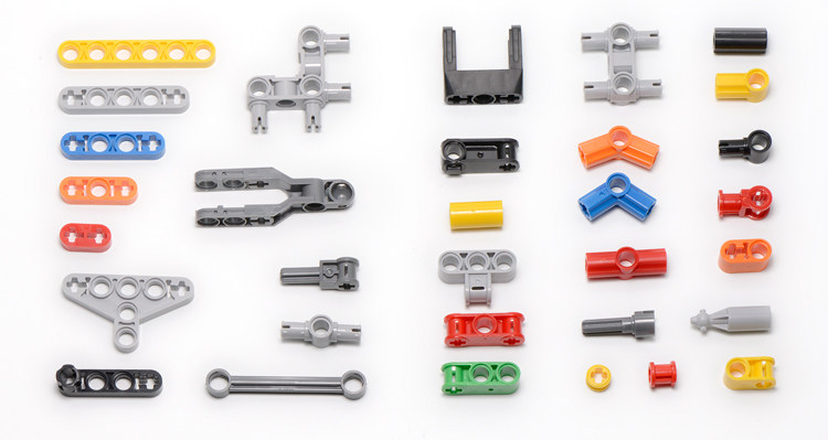 兼容乐高机械科技积木齿轮配件面板散件小颗粒拼插玩具散装零件包