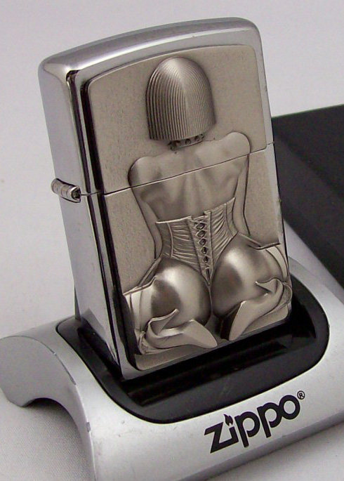 正版美国zippo打火机放养女孩德国国欧性感美女zippo