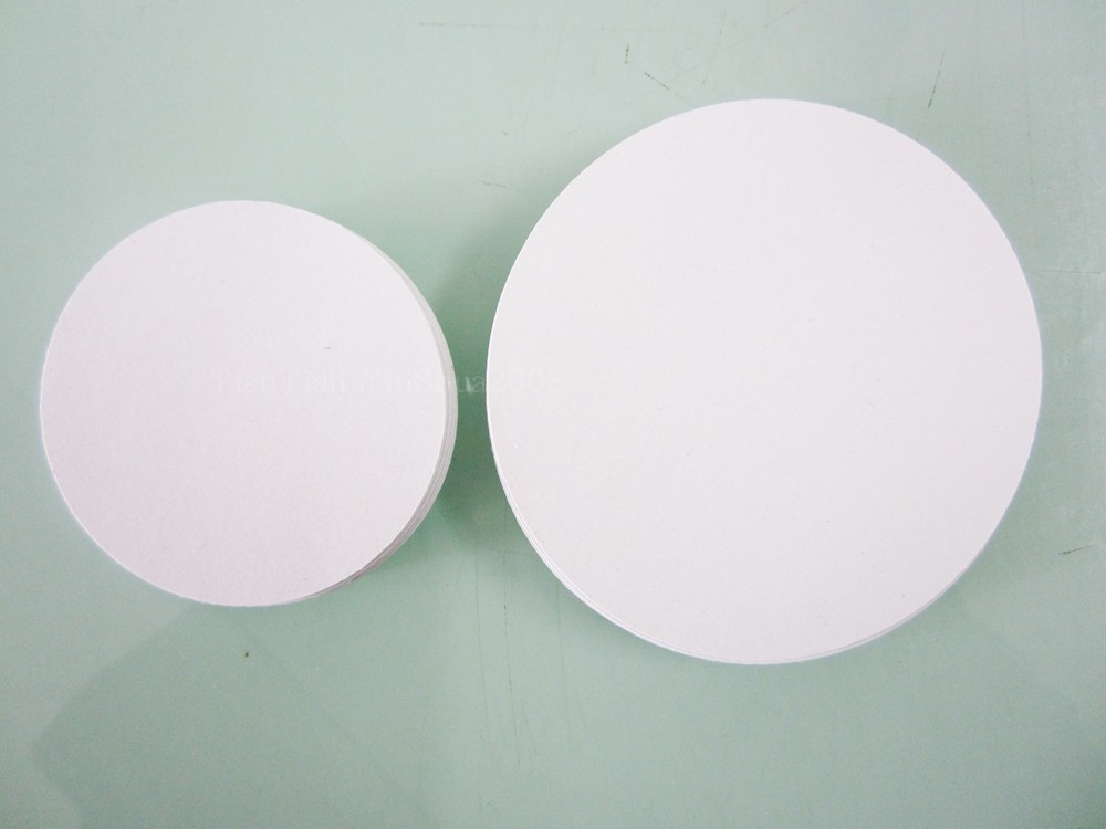 卡纸包邮白色圆形300克硬卡哑光绘画手工36cm折纸