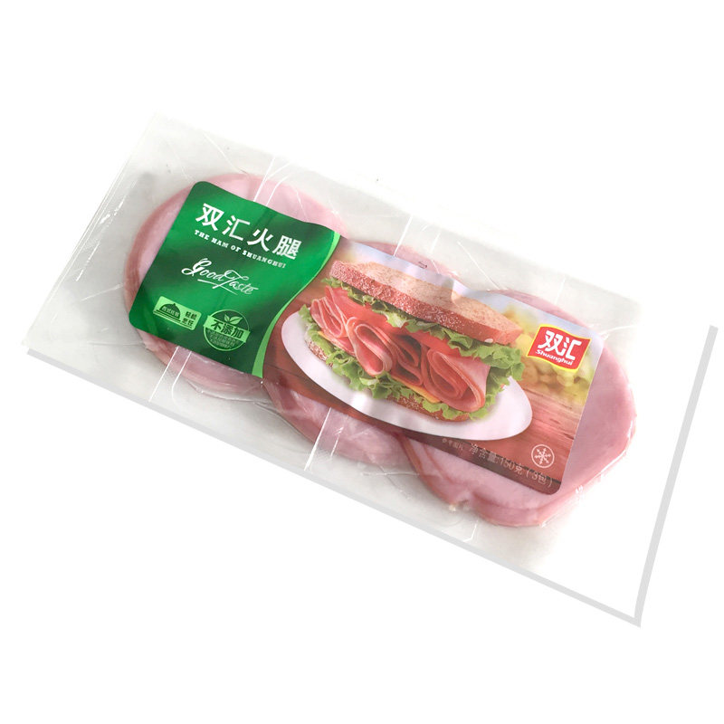 双汇火腿150g切片速食早餐披萨肉片手抓饼肉包装即食肠类