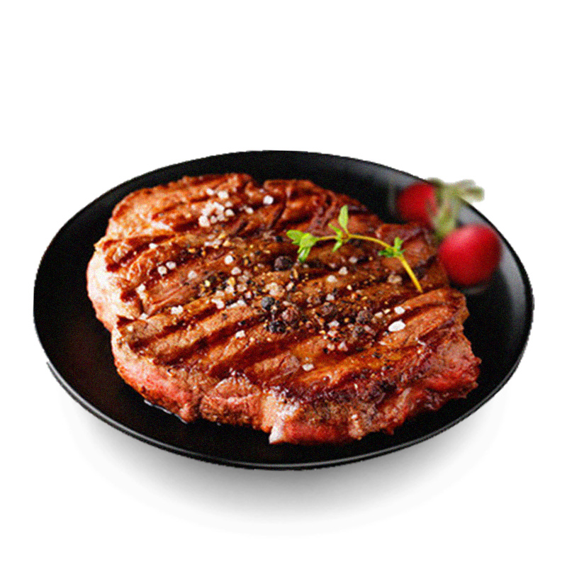 双汇极菲牛排煎炸烧烤牛肉肉片130g5片美食肉制品