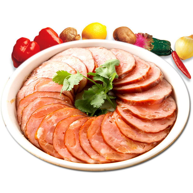 双汇 不添加淀粉小肘花火腿85g20支香肠户外零食真空熟食多地包邮