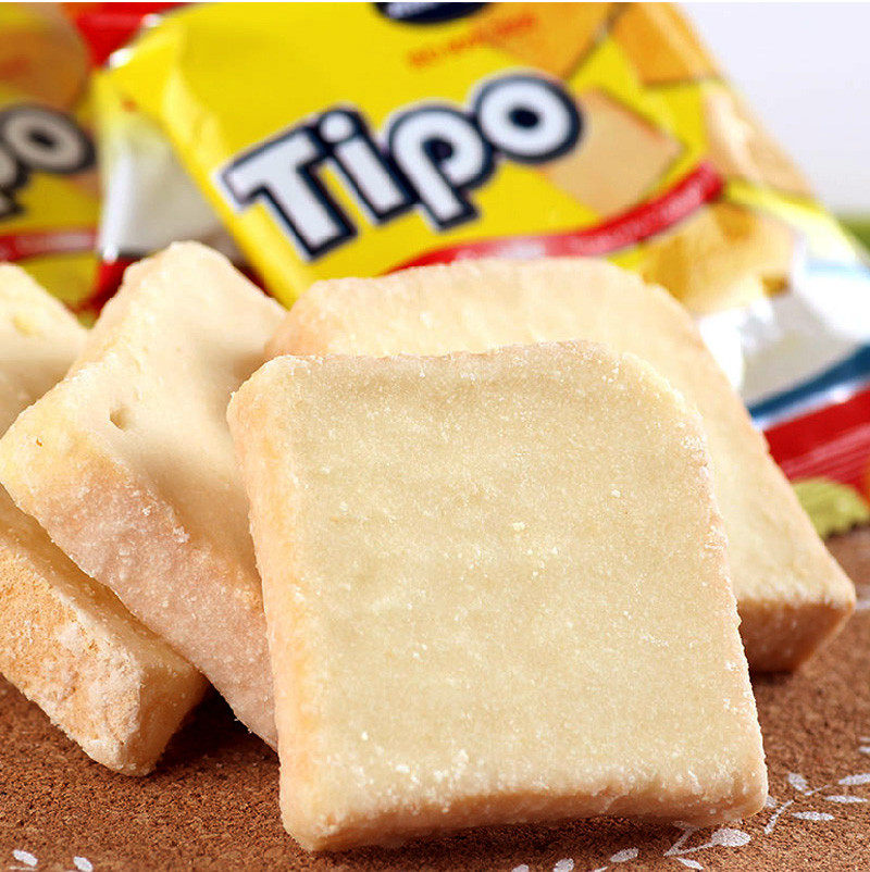 特价 越南进口lipo友谊面包干鸡蛋黄油叶子饼干早餐零食300g