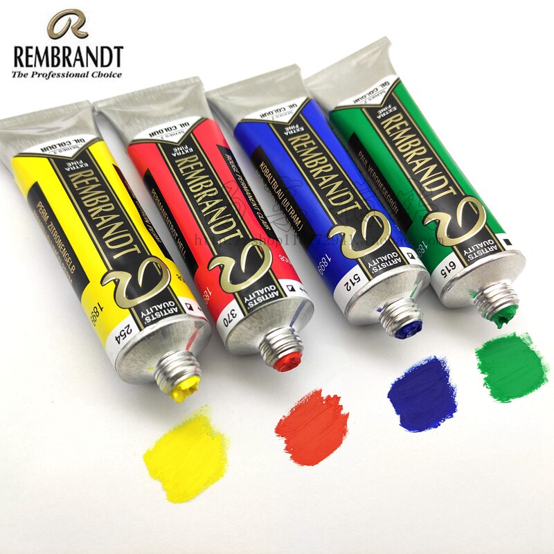 荷兰进口talens泰伦斯rembrandt伦勃朗油画颜料40ml艺术家油画颜料