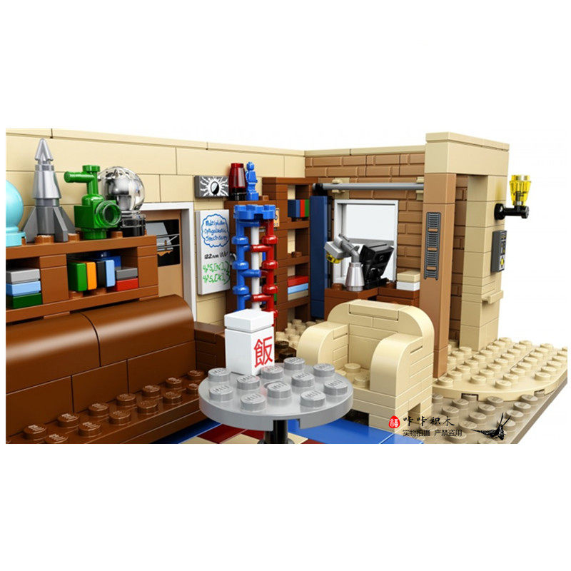 lego乐高21302创意电影系列生活爆炸男女女孩建构