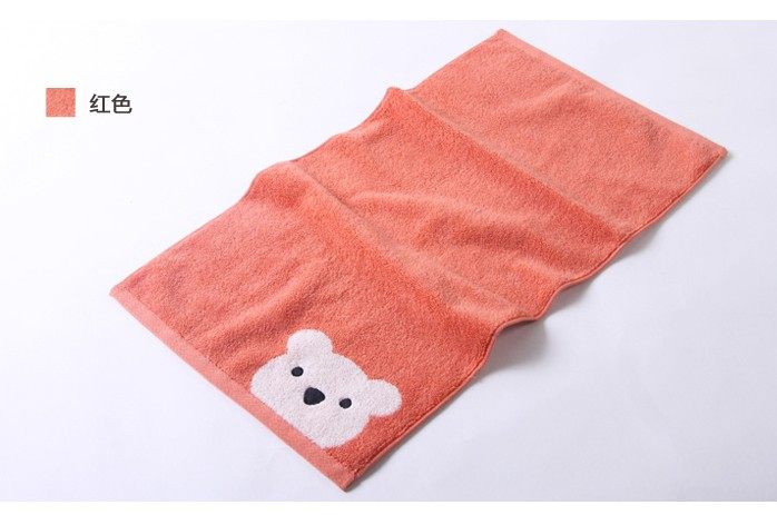 金号儿童毛巾纯棉洗脸家用中号少女可爱金浩毛巾