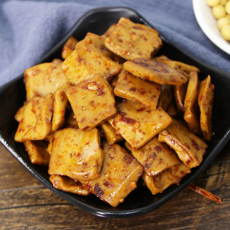 豆干杨生记五香辣味泡椒90g多装香干卤味素食