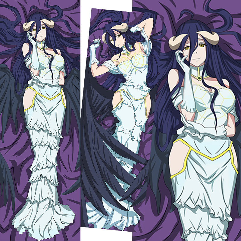 抱枕overlord雅儿贝德二次元夏提雅周边动漫全身枕套动漫毛绒