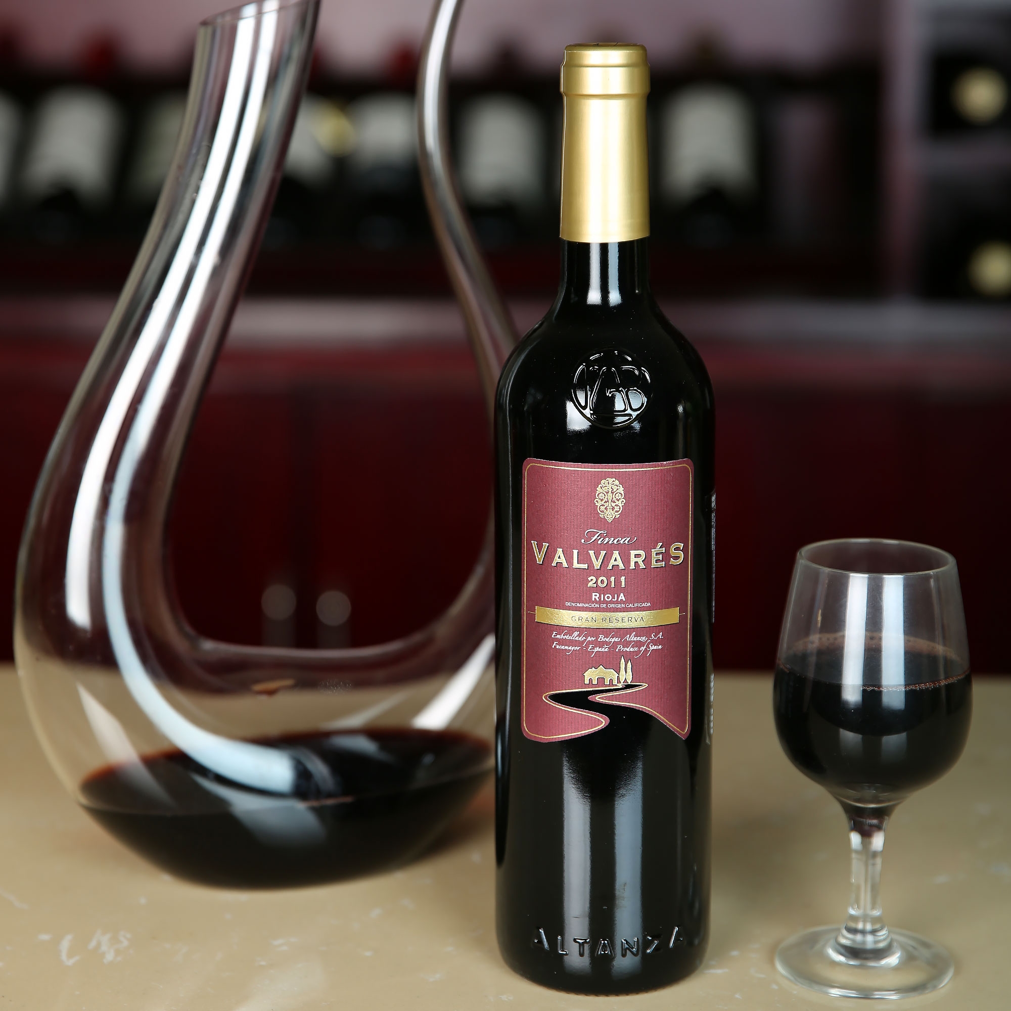 珍藏granreserva2011西班牙里奥doc红葡萄酒750ml干红静态葡萄酒