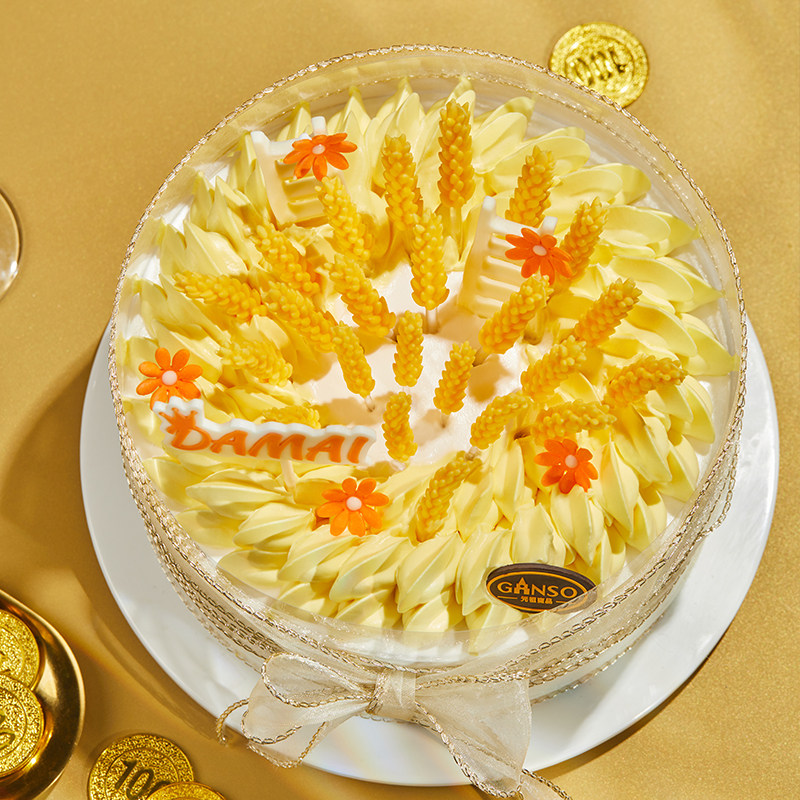 元祖开业庆祝大麦蛋糕重庆苏州成都杭州武汉新鲜