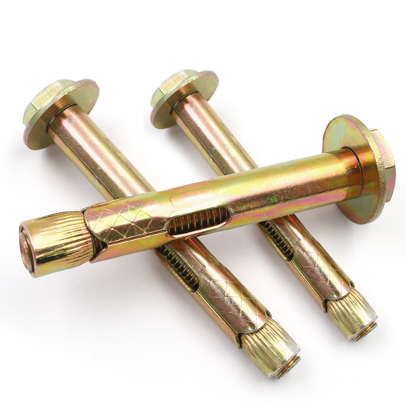 外六角平头内膨胀螺丝爆炸内置式 膨胀螺栓空调地板澎胀拉爆m6 m10