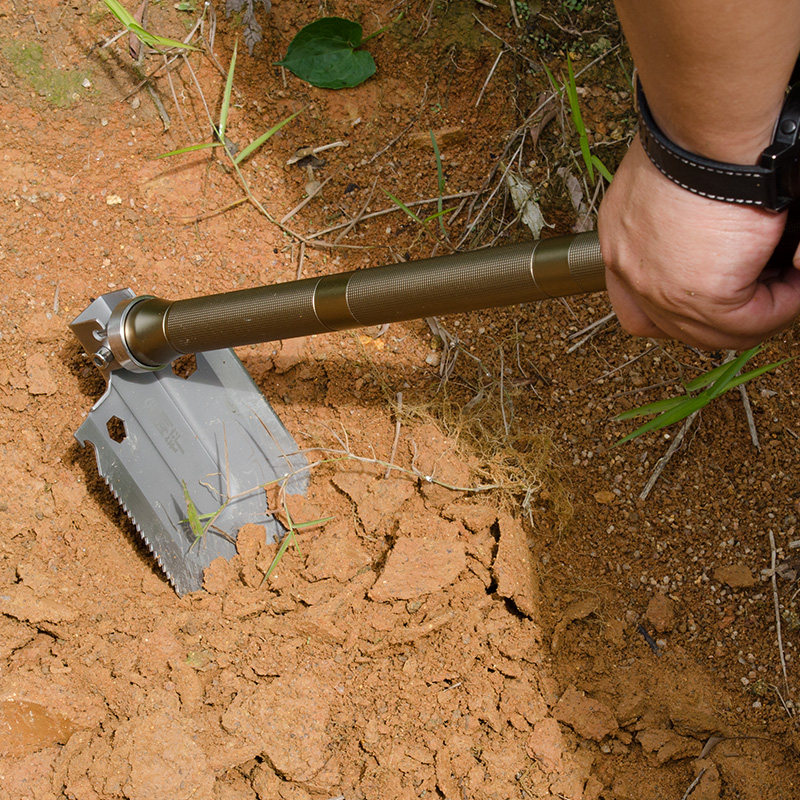 多功能工兵户外折叠兵工军工铲子野外求生铁锹工兵铲