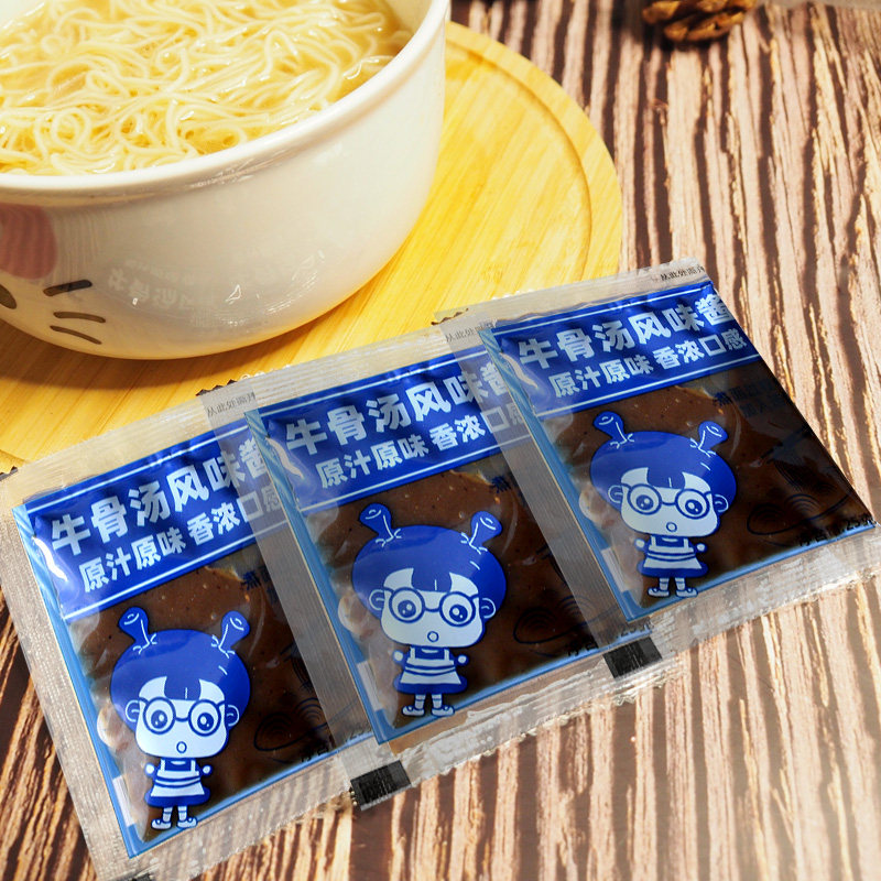 酱包面条调料牛骨浓汤25克方便面佐料调味料面包酱类调料