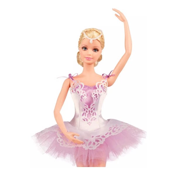 美国正版芭比娃娃新款正品barbie doll芭蕾舞芭比玩具收藏生日礼