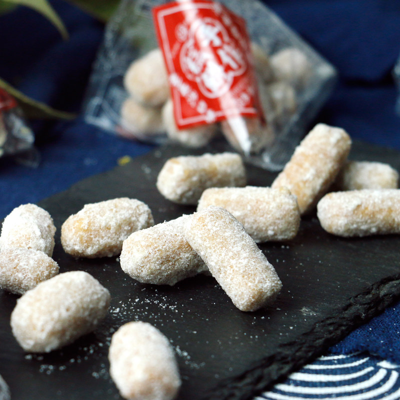 特产美食香脆糕点老店利文零食散装花根250g传统中式糕点