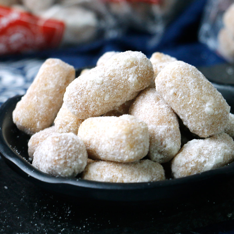 特产美食香脆糕点老店沙利文零食散装花根250g美味甜食热卖猫屎桶