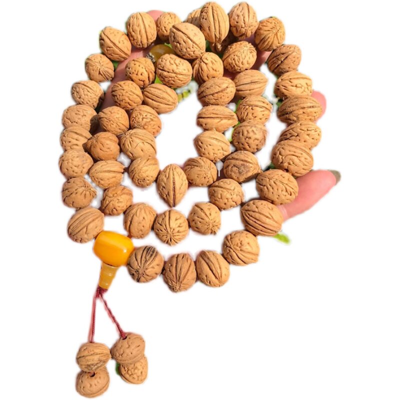 菩提天然野生核桃提手仙桃蟠桃提子佛珠念珠手链