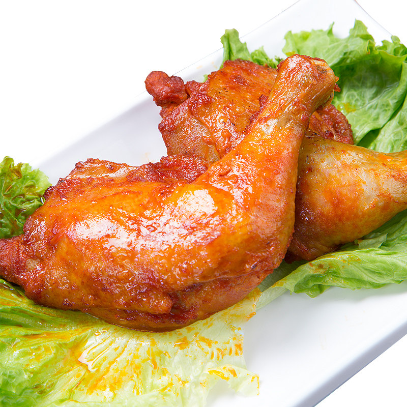盛大香霸王大鸡腿1kg奥尔良手枪油炸腌制鸡排生鸡腿