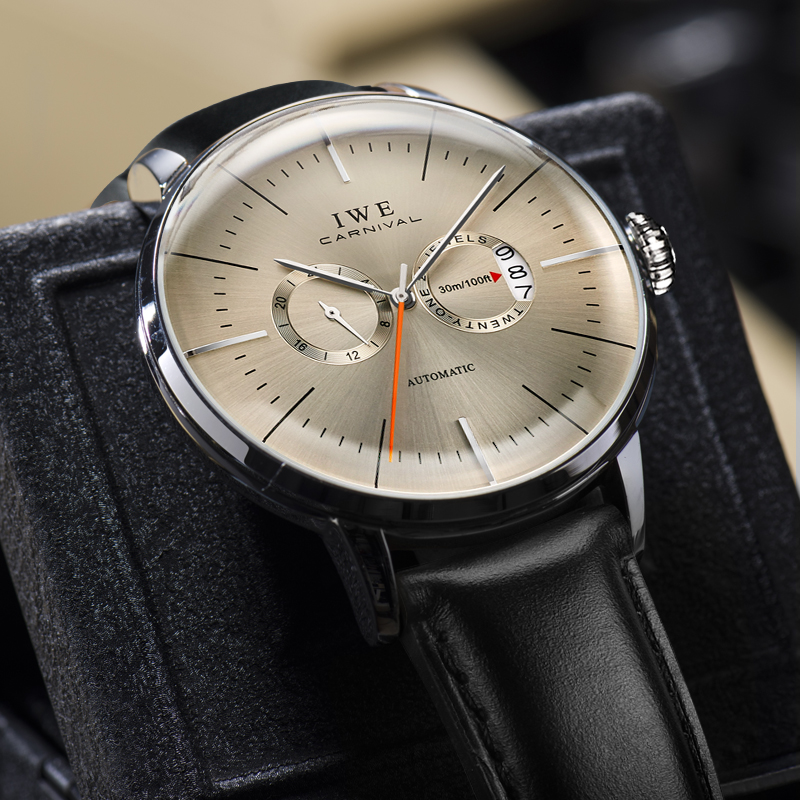 嘉年华男士手表男机械表全自动防水国产腕表品牌男表潮流正品十大