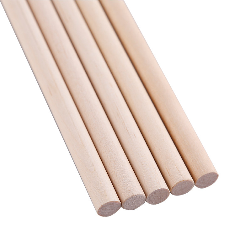 圆形木条圆木棍条原木实木小棍子细木棒粗雪糕棒手工制作材料diy