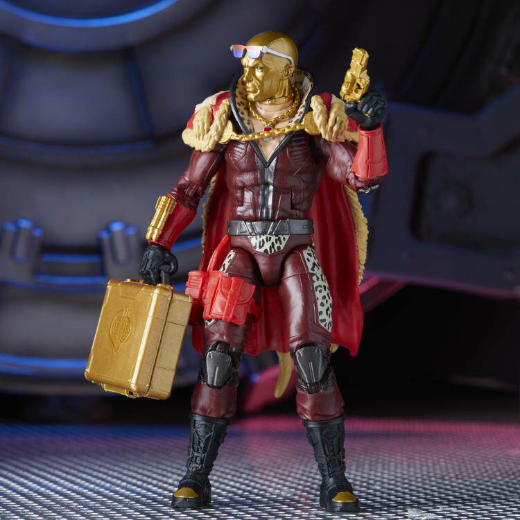 现货特种部队gijoe金色迪斯特罗destro6可动模型潮玩盲盒